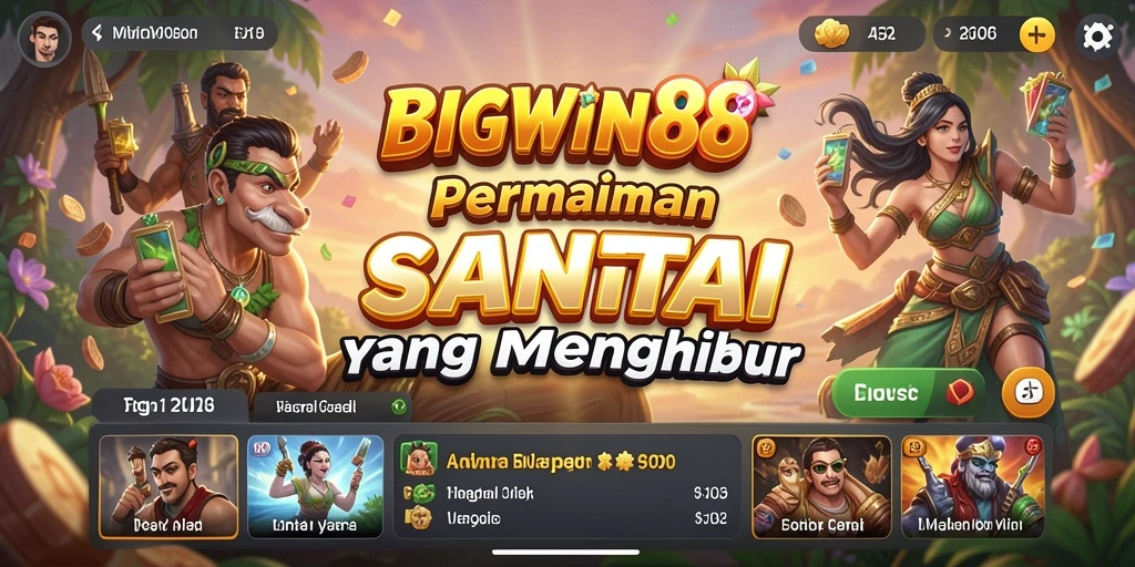 Tampilan gameplay BIGWIN88 dengan grafis menarik dan interaktif.