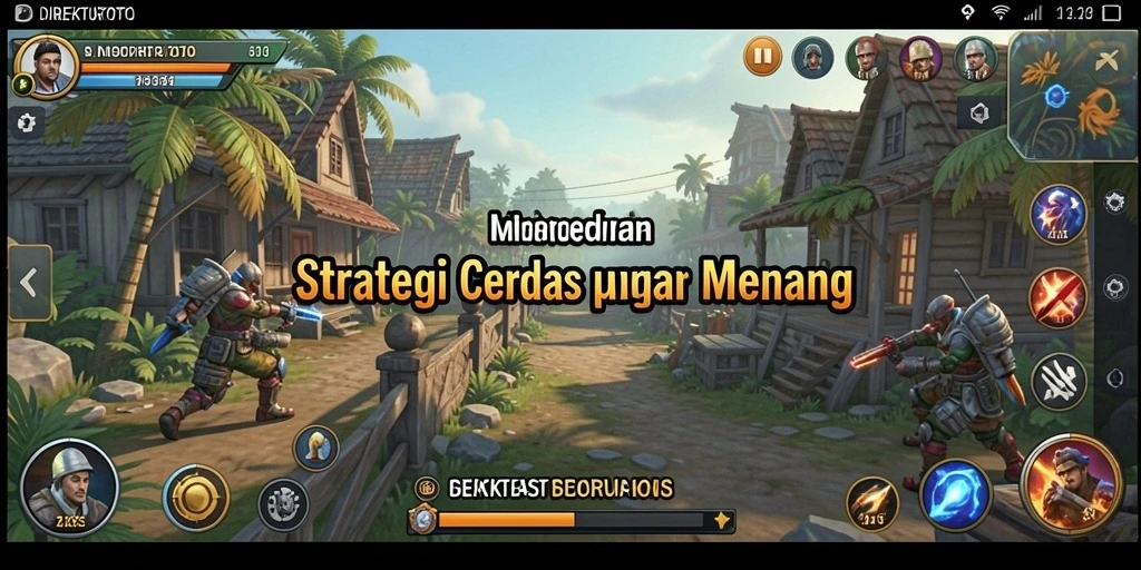 Tampilan gameplay menarik dari DIREKTURTOTO yang menantang.