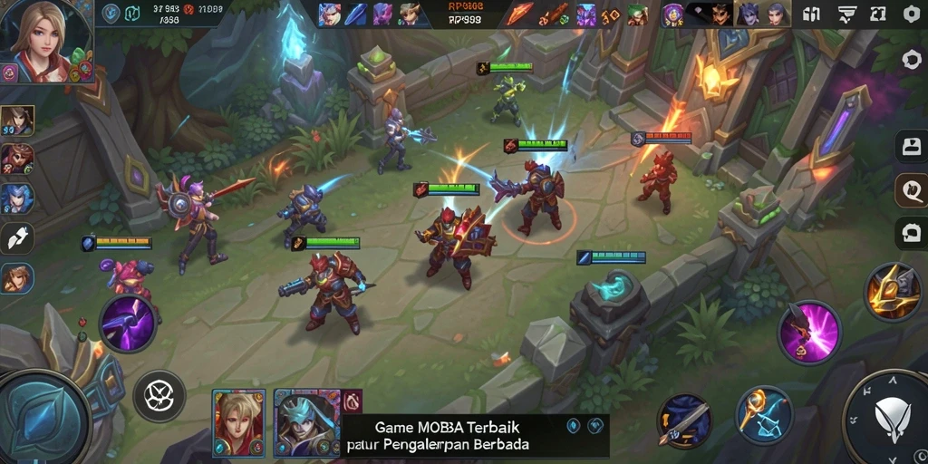 Tampilan gameplay RP888 yang mendebarkan dan strategis.